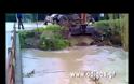 Πλημμύρισαν σπίτια και χωράφια στο Καταράχι Ηλείας απο τη νεροποντή [video]