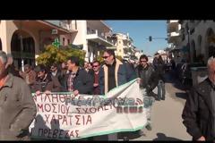 Πρέβεζα: Δύο συγκεντρώσεις και πορείες σήμερα ενόψει της γενικής απεργίας [video]