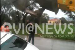 Λάμψακος: Η αγωνία στο κόκκινο για την μητέρα και το παιδάκι της!