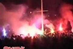 Το γήπεδο ήταν άδειο αλλά απ΄έξω έγινε της κακομοίρας
