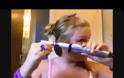 Έκαψε τα μαλλιά της και... σαρώνει στο YouTube