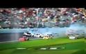 Aυτοκίνητο εκτοξεύτηκε σε θεατές σε αγώνα Nascar- 12 τραυματίες (video)
