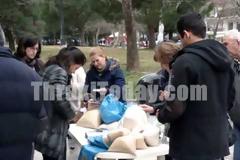 Ξάνθη: Ένας μικρός χαμός για φθηνά τρόφιμα! [video]
