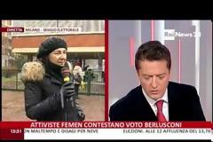 Γυμνόστηθη... επίθεση στον Μπερλουσκόνι - Δείτε video