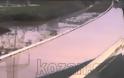 Εικόνες από το σημείο της Εγνατίας Οδού το οποίο πλημμύρισε [video]