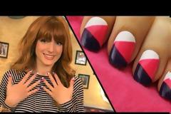 Color Block Nail: Ένα υπέροχο μανικιούρ