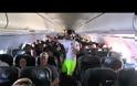 «Harlem Shake» στη διάρκεια πτήσης…