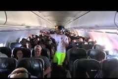 «Harlem Shake» στη διάρκεια πτήσης…