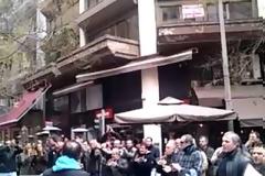 Πορεία διαμαρτυρίας των εργαζομένων στο ΜΕΤΡΟ Θεσσαλονίκης [video]