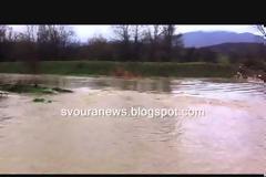 Καστοριά: Πλημμύρισαν δρόμοι από την έντονη βροχόπτωση