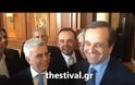 VIDEO - τι απάντησε ο Αντώνης Σαμαράς όταν ο δημοσιογράφος του είπε: Θα γίνεις ΠΑΟΚ