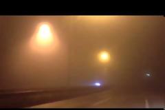 Ομίχλη στην περιφερειακή Θεσσαλονίκης (video)