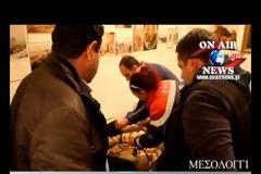Λύγισαν με δάκρυα οι απεργοί στο Μεσολόγγι [video]