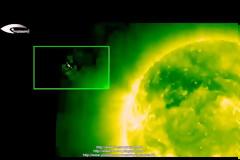 UFO κοντά στον Ήλιο και η εξαφάνιση του Ήλιου 20,Μαρτιου 2013.