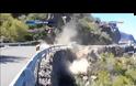 Παραλίγο να πέσει στο γκρεμό ο Κούμπιτσα (video)