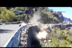 Παραλίγο να πέσει στο γκρεμό ο Κούμπιτσα (video)