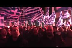Δυναμική απάντηση της Χρυσής Αυγής στους τουρκολάγνους καναλάρχες του μνημονίου [Photos & Videos]