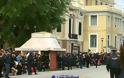 Παρέλαση σε αστυνομικό κλοιό στη Μυτιλήνη