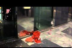 Aυτό είναι το βίντεο με τους βουλευτές της Χρυσής Αυγής να πετούν ταραμά στο MEGA