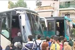Λαμία: Διαμαρτυρία Γκλέτσου και κατοίκων για τη στάση των λεωφορείων του ΚΤΕΛ