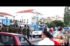 H υποστολή της σημαίας στη Μυτιλήνη μέσα από ταινίες [video]