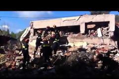 Iσχυρός σεισμός στην Πάτρα - Ερείπια κι εγκλωβισμένοι στο Ρίο - Δείτε φωτο και βίντεο από την άσκηση