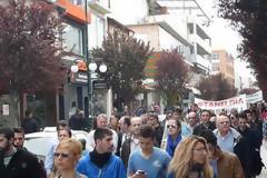 Αντιρατσιστική πορεία στην Ξάνθη με πυρά κατά της Χρυσής Αυγής!