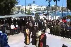 Ο Π. Παναγιωτόπουλος & συγγενείς των πεσσόντων στα αποκαλυπτήρια προτομών των ηρώων στα Ίμια (Φωτό - Βίντεο)