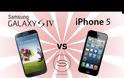 To απόλυτο συγκριτικό; iPhone 5 vs Samsung Galaxy S IV!(video)