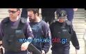 Δύο δραπέτες των φυλακών Τρικάλων στα Δικαστήρια [video]
