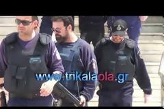 Δύο δραπέτες των φυλακών Τρικάλων στα Δικαστήρια [video]