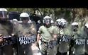 Ένταση έξω από το τουρκικό προξενείο, στην πορεία των Αρμενίων [video]