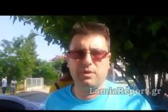 Λαμία: Παραλίγο να θρηνήσουμε θύματα στο Παγκράτι