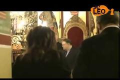 O Mπένι ψέλνει σε εκκλησία του Ευόσμου θεσσαλονίκης [video]