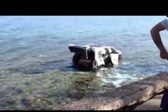 Πάτρα: Αυτοκίνητο έκανε βουτιά στη θάλασσα