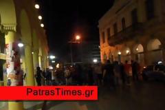 Νέα βίντεο από τους πανηγυρισμούς στη Πάτρα