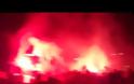 Πάτρα: Πανηγύρισαν χιλιάδες φίλαθλοι του Oλυμπιακού - Πέταξαν πέτρες στο κλαμπ του Παναθηναϊκού - Δείτε video