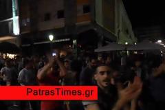 Πάτρα: Το ερυθρόλευκο ''μεθύσι'' και η επίθεση στον σύνδεσμο του Παναθηναϊκού - Δείτε τα βίντεο!
