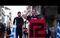 Έκλεισε την οδό Γερμανού η Aστυνομία, δεν κινείται κανένα όχημα σ' αυτήν - Αυστηρότατα μέτρα της Αστυνομίας στην ανοιχτή συγκέντρωση της Χρυσής Αυγής