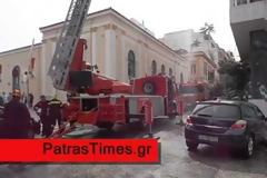 Βίντεο από τη φωτιά στο ξενοδοχείο Αστήρ