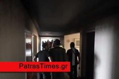 Βίντεο από τη φωτιά στο ξενοδοχείο Αστήρ