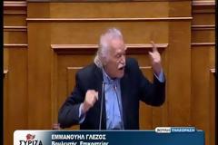 Μ. Γλέζος: Εμπόριο θέλουμε, ξεπούλημα Ελληνικής γης, όχι!
