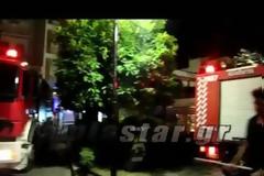 Λαμία: Φωτιά στο ΤΕΕ τα ξημερώματα [video]