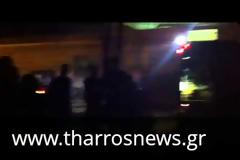 Στις φλόγες το εργοστάσιο Καρέλια στη Καλαμάτα [Video]
