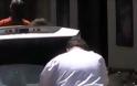 Η αποχώρηση του Γιόαχιμ Φούχτελ από το ΕΒΕ Κοζάνης, εν μέσω συνθημάτων μελών του ΠΑΜΕ [video]