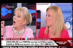 Ξεκατίνιασμα Πιπιλή-Μακρή - Βαριές κουβέντες και αποχώρηση από το στούντιο του Mega