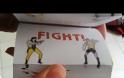 Επική μονομαχία Mortal Kombat… στο χαρτί [Video]