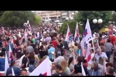 Έκλεισε η Μεσογείων για τη συγκέντρωση στην ΕΡΤ