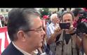 Έκλεισε η Μεσογείων για τη συγκέντρωση στην ΕΡΤ