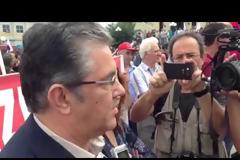 Έκλεισε η Μεσογείων για τη συγκέντρωση στην ΕΡΤ